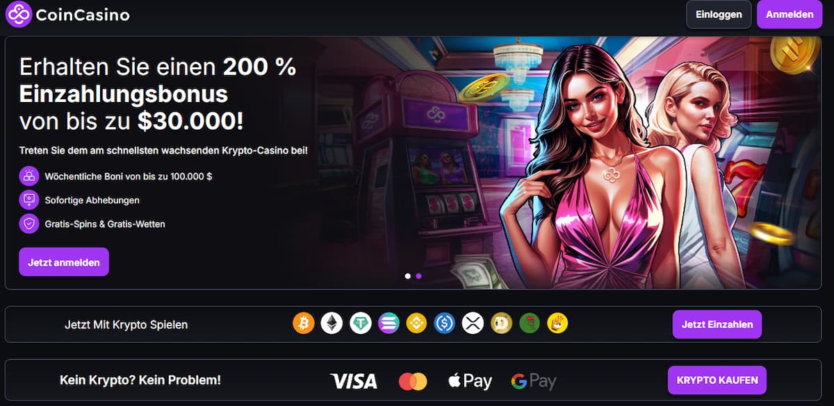 Willkommensbonus bei Casinos Österreich